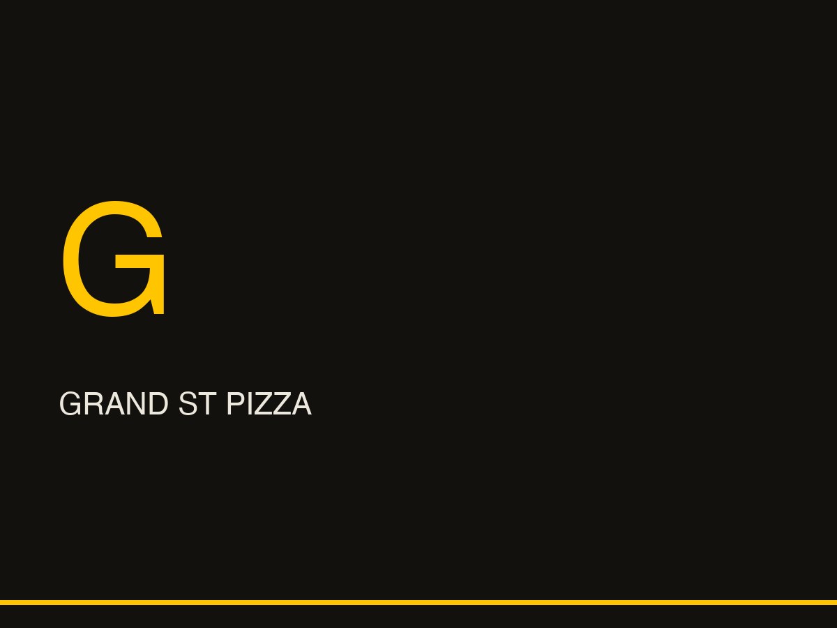 Grand St Pizza
